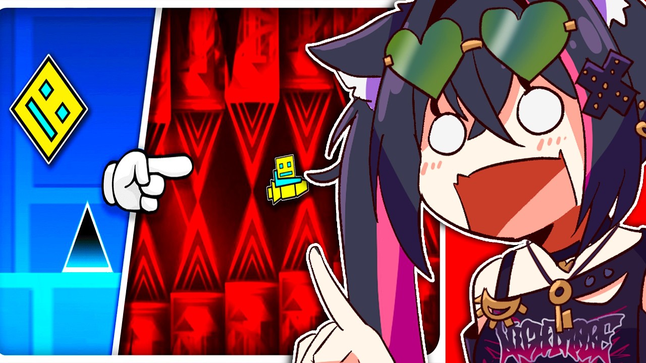 Reacting To THE HARDEST Geometry Dash Levels! - YouTube