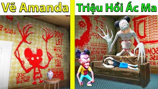 NẾU SLENDERMAN KHÁM PHÁ CĂN PHÒNG MA ÁM NƠI TRIỆU HỒI ÁC MA AMANDA TRONG AMANDA THE ADVENTURER