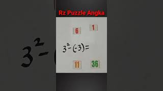 Puzzle angka,mencocokan angka,perkalian,pembagian,pengurangan,penambahan,#shorts #matematika #puzzle