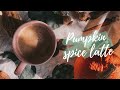 Receta fácil PUMPKIN SPICE latte + Favoritos OTOÑO