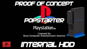 [Proof of Concept]  Popstarter on Fat PS2 Internal Hard Drive Test [2016]