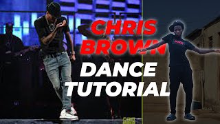 CHRIS BROWN DANCE MOVES TUTORIAL