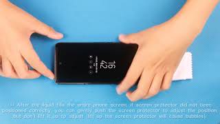 Alinsea Mate 20 Pro Screen Protector Installation video 0110 screenshot 5