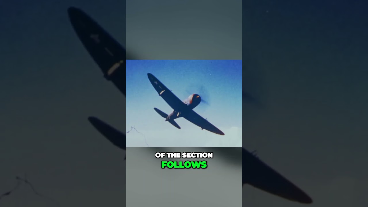 Epic WWII Dogfight with P47 Nailing Aerial Bombing without a Sight