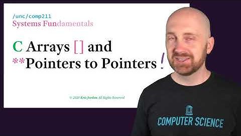 C Arrays and Pointers to Pointers