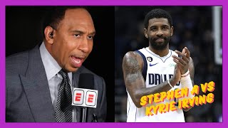 Stephen  A Smith and Kyrie Irvng Beef. Full Reciepts.