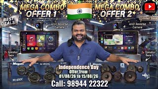 Tesla Style Big Screen Android System Full Pack Mega Combo Offer | Independence Day Special. screenshot 5