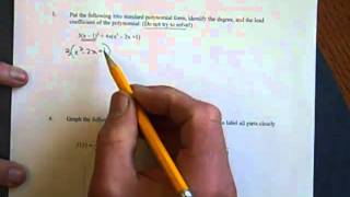 M-3 Functions (Practice Test Key)