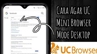 Cara Agar UC Mini Browser Mode Desktop screenshot 5
