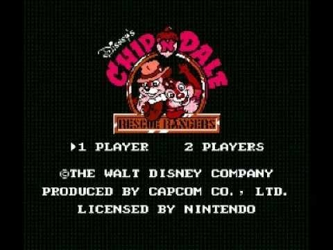 Chip n Dale Rescue Rangers NES Walkthrough HQ High quality