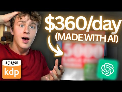 How to Make $360/Day Selling AI Puzzle Books on Amazon KDP (Full Guide)