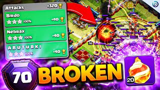 ZAP FIREBALL at 6000 TROPHIES is a CHEAT CODE | Best Attack Strategy TH16 Clash of Clans