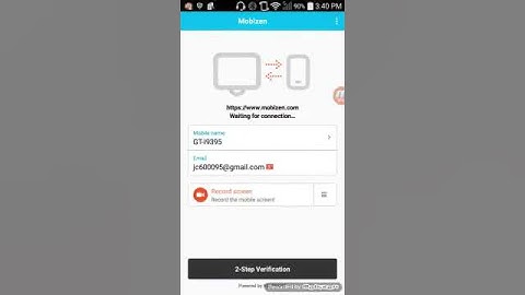 How to put face cam on modizen