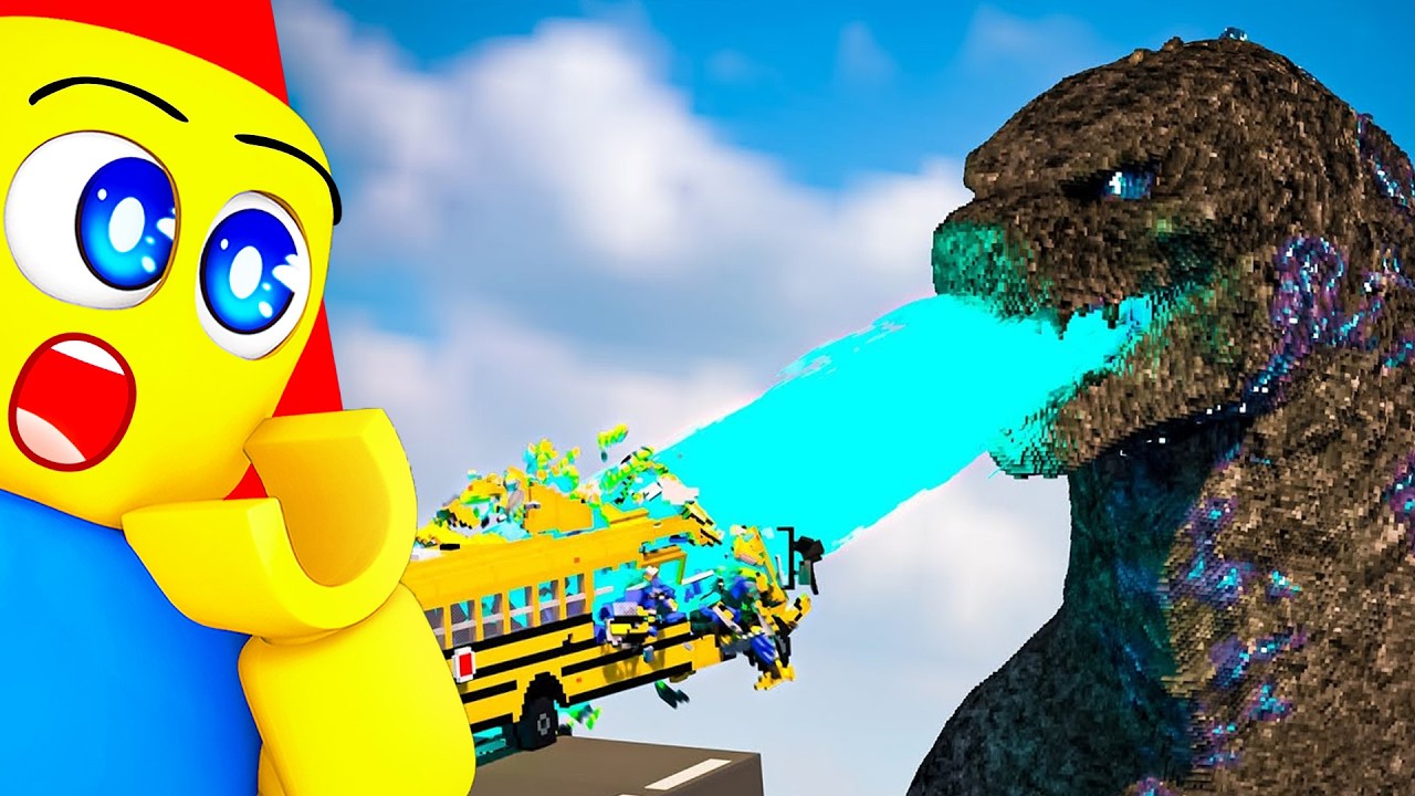 GODZILLA vs 9'706'432 CARS