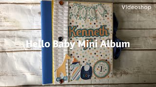 Echo Park Hello Baby Boy Mini Album Share