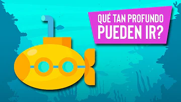 ¿Qué le ocurre a un submarino a una profundidad de aplastamiento?