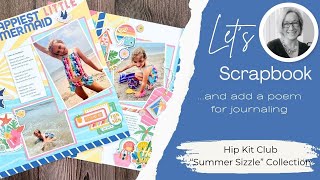Hip Kit Club, HKC, Simmer Sizzle, Scrapbook video
Hey there my friends!
Thanks for stopping by and sharing a little of your day with me! Today Im using the FUN Summer Hip Kit Club collection called Summer Sizzle , to share a double page scrapbook video to tell the story of our granddaughters Mommy Daughter day at the Beach!
Heres a playlist of all my Hip Kit Club lay-outs! ENJOY!
https://www.youtube.com/playlist?list=PLJGlAWgMhn7P1olID-R69ozW-FFdIkNp_
Thanks for the thumbs UP and for taking the time to say hello in the comments! I always love chatting with you!
Oh, and Come say Hi on Instagram https://www.instagram.com/inknwhimsy/ for more still shots!
Hugs Laura Hip Kit Club, HKC, Simmer Sizzle, Scrapbook video