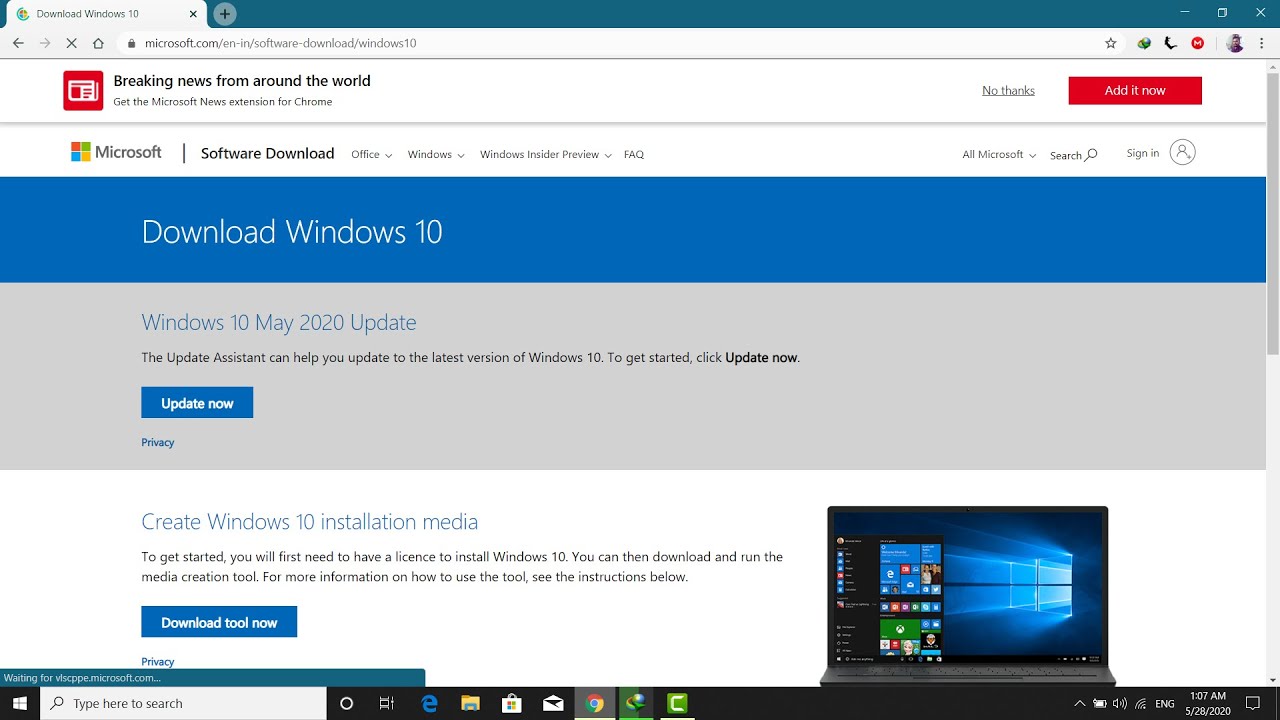 Download Windows 10 2020 Official ISO || With IDM || Directly - YouTube