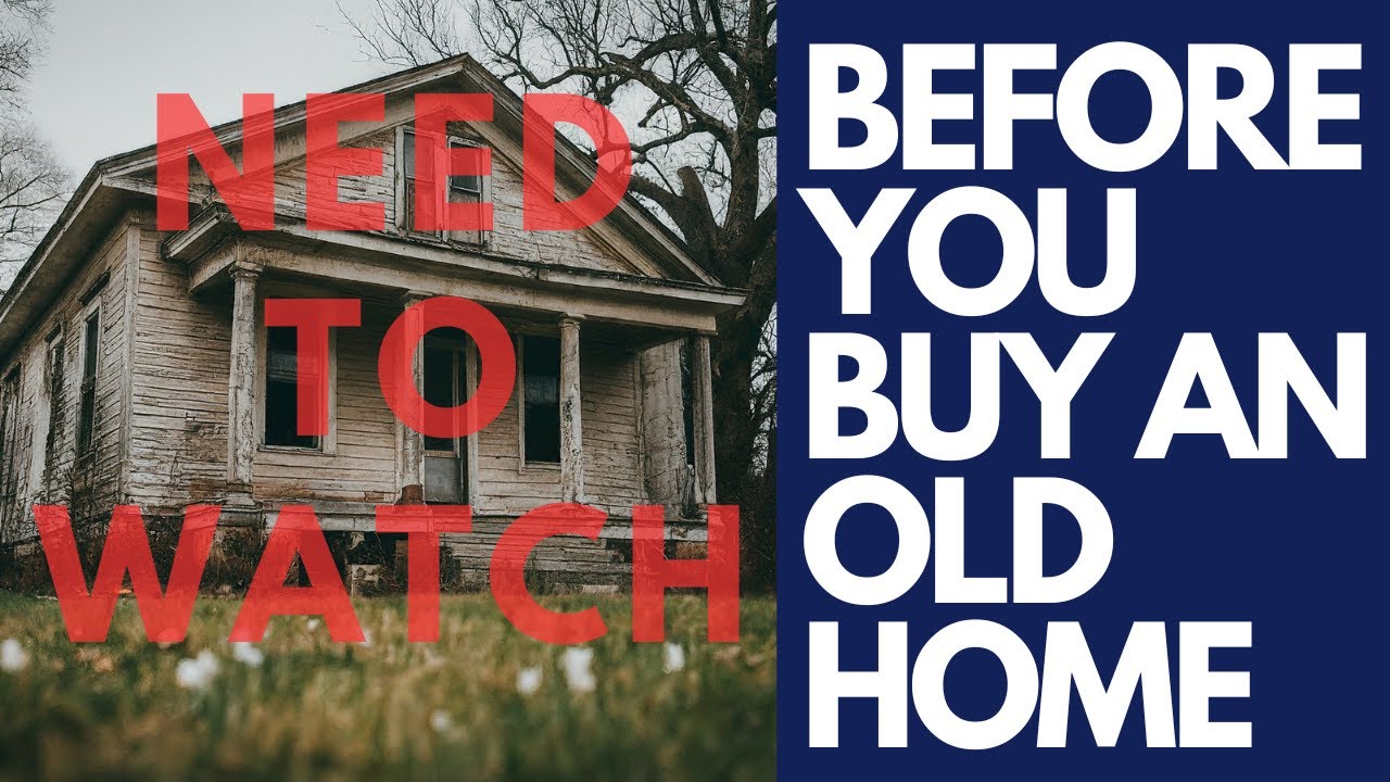 DONT GET BURNED! Old House Charm, Modern Problems? A Buyer's Guide to Older Homes