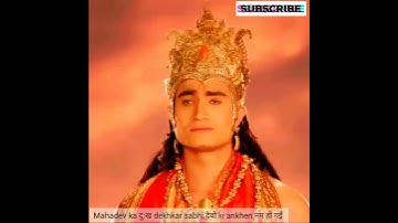 #mahadev।🙏 om namah shivay with mahadev and Mata sati। #shorts