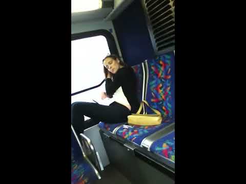 Women having orgasm on the bus - YouTube