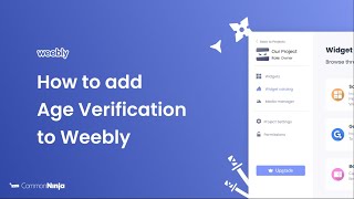 How to add Age Verification to Weebly