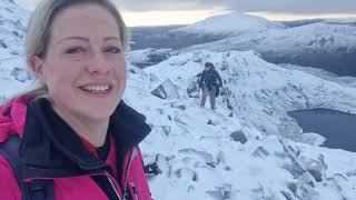 Spectacular Winter Conditions on Crib Goch #adventure #challenge #climbing #spectacular #bucketlist