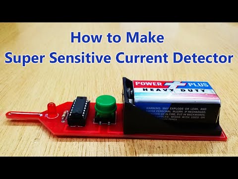 How to Make Super Sensitive AC Current Detector Current Sensor at Home