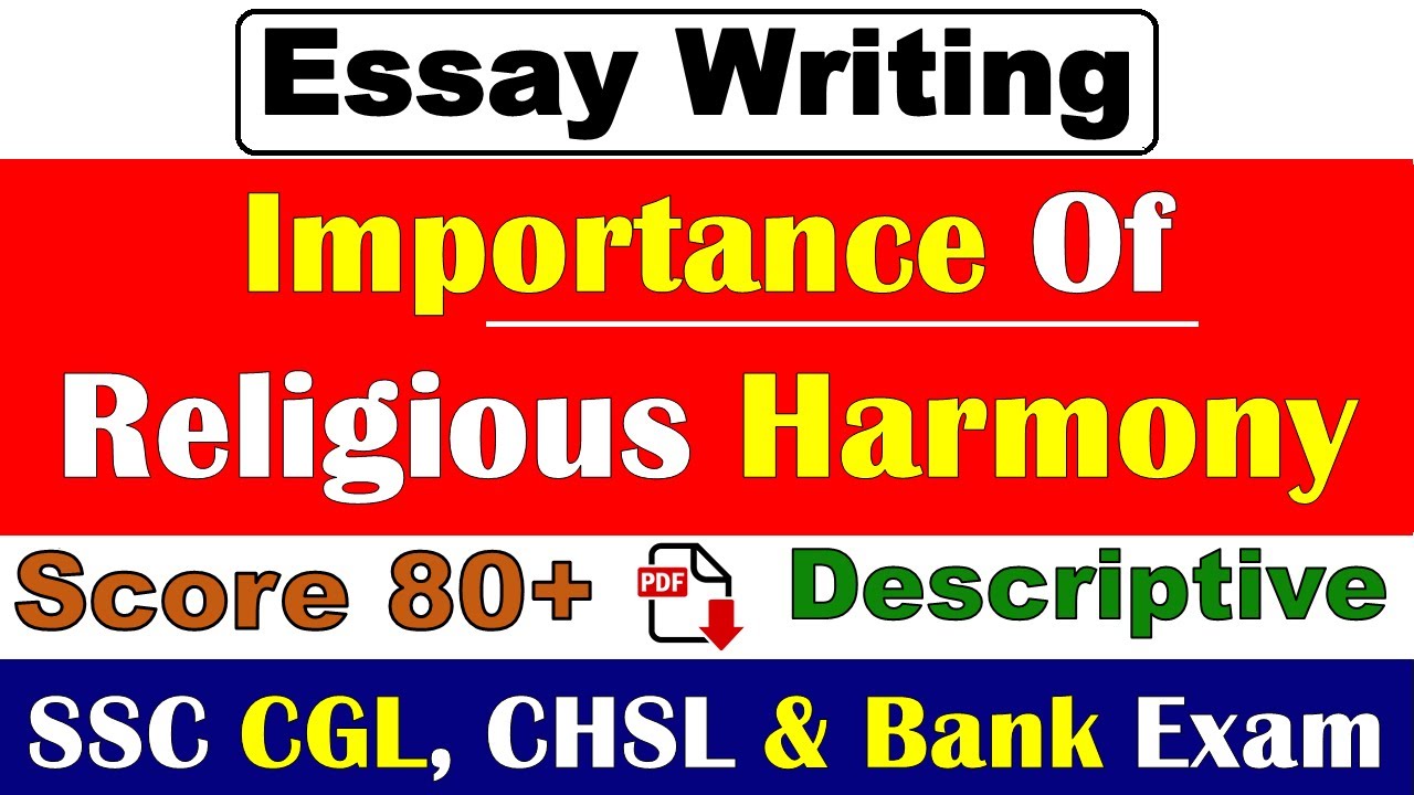 importance of religious harmony essay