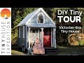 Retiree’s Victorian Tiny House, 19th Century Living w/ Modern Twist