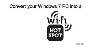 How to make your Windows 7 PC, a Wi-Fi hotspot screenshot 5