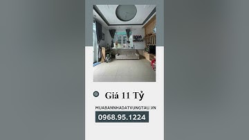 Bán Biệt Thự Vũng Tàu- Nhà mái Thái đẹp Đường nguyễn gia Thiều Phường 12 Tp VT #batdongsanhomnay