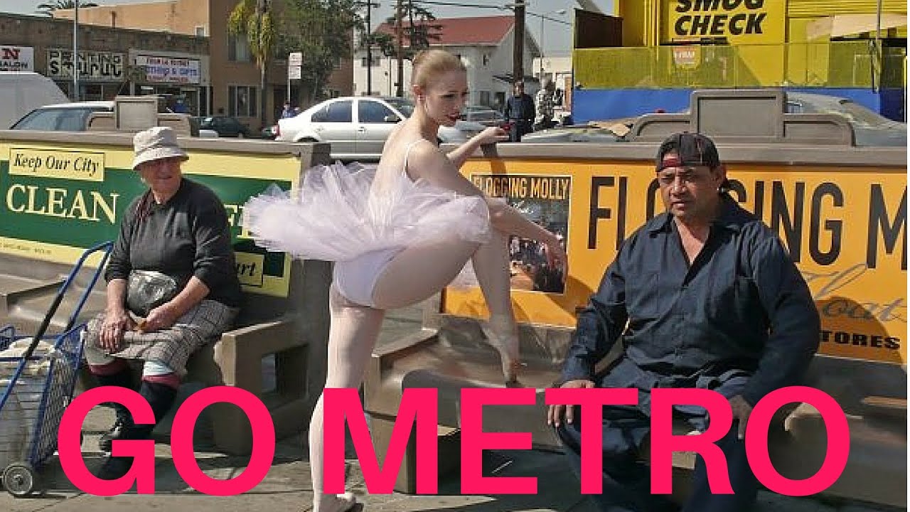 Bus Stop Ballerina / "Go Metro" Dance Comedy Happening at Highways