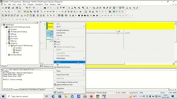 TUTORIAL SIMULASI INSTRUKSI SELFHOLDING DAN SET-RESET MENGGUNAKAN CX PROGRAMMER