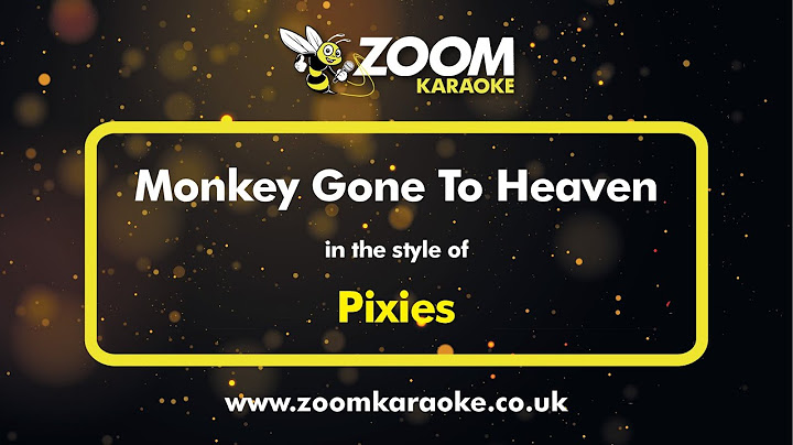 This Monkey's Gone to Heaven Karaoke version - Karaoke performance video thumbnail