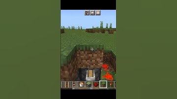 How to make Hidden rail trap in Minecraft.#shorts #minecraft #minecraftshorts