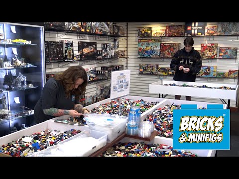 LEGO Store Inside an Old Bank! Bricks & Minifigs San Luis Obispo, California
