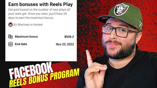 Facebook Reels Play Bonus Program - How To Get Invited To The Facebook Reels Play Bonus Program