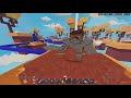 Playing bed wars with husky #roblox #bedwars