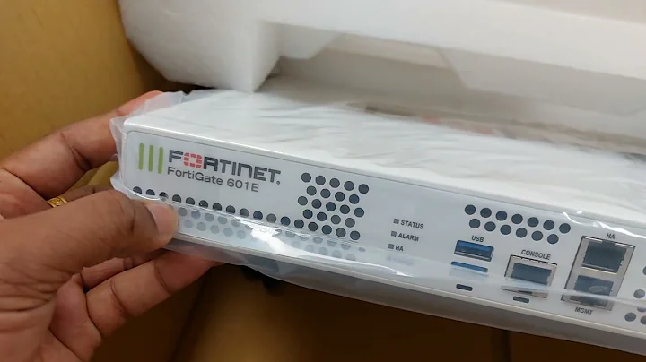 #fortinet #firewall #unboxing Fortinet FortiGate 601E Firewall Unboxing. Details in description