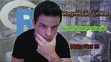 Como fazer regressão linear no R