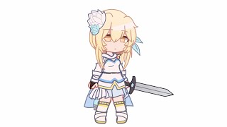 Lumine in Gacha Club (Genshin Impact/Gacha Club)