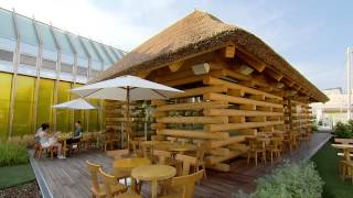 Visita al Padiglione della Romania