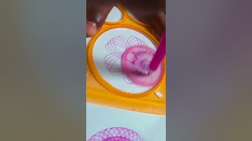 What does the pattern resemble? Magic Ruler #spirograph #spirography #shorts #short #shortvideo