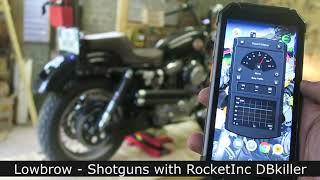 Exhaust Comparaison - Screaming Eagle Vs Lowbrow Shotgun