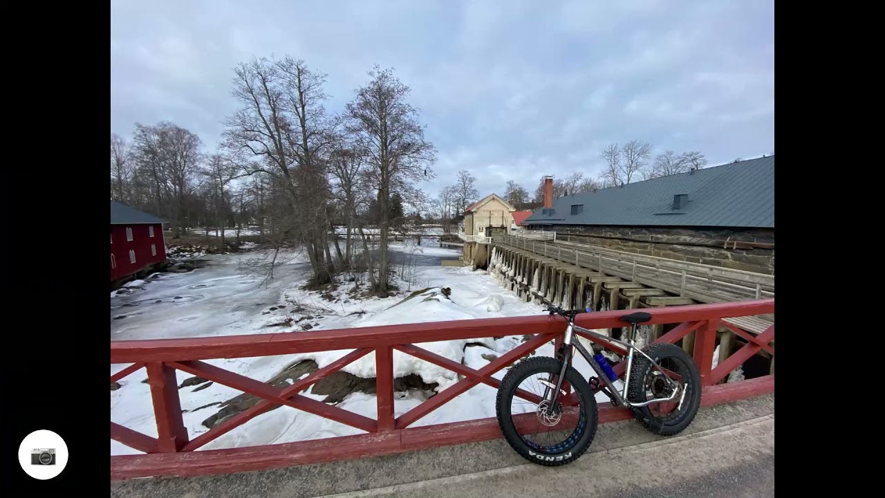 Noormarkku Inhottujärvi experience with fatbike