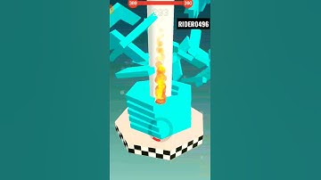 Stack Ball level 389 | android,iOS gameplay | #Shorts #Games offline games |RIDER0496