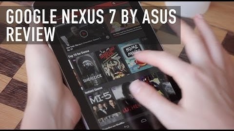 Google Nexus 7 Android 4.1 Tablet Review