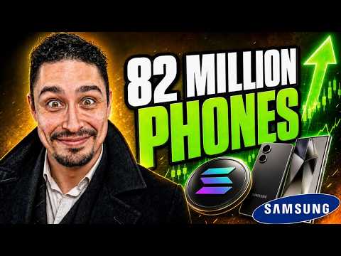 SAMSUNG Chose Solana (Crypto Going Mainstream!)