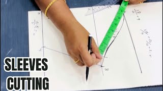 картинка: Простой способ обрезки рукавов блузки